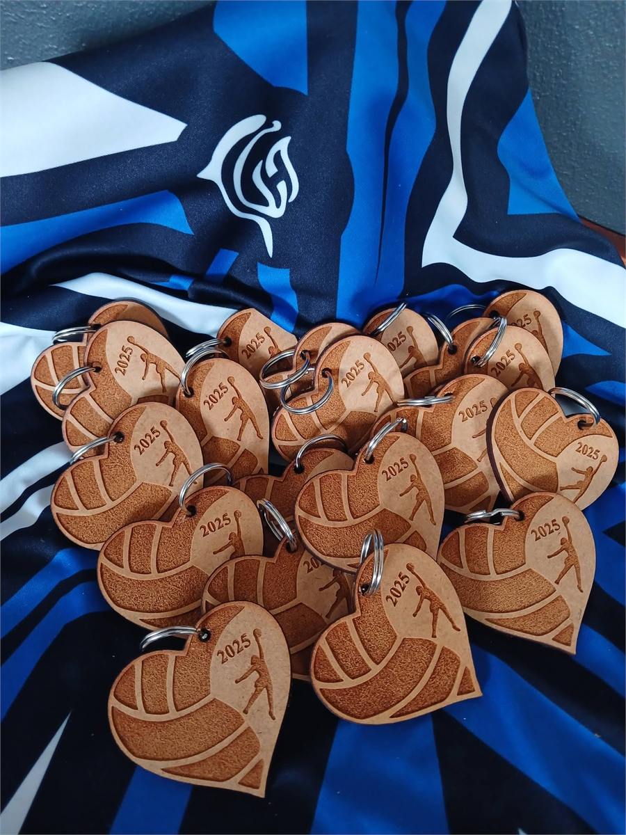 Personalised rugby medals