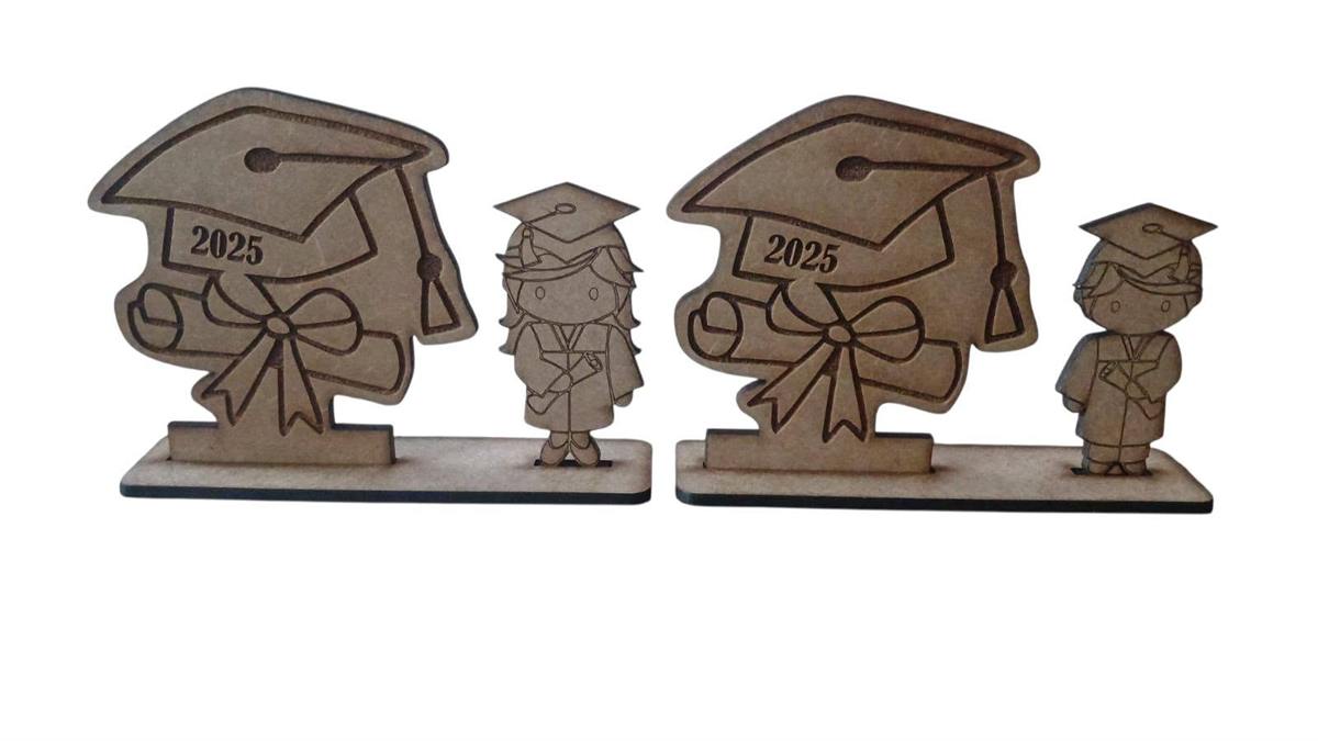 Graduation desk decorations
