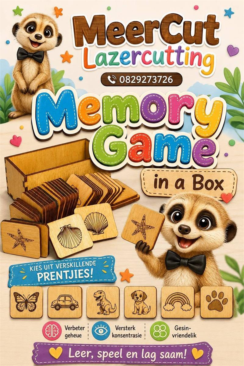 Memory game in a box