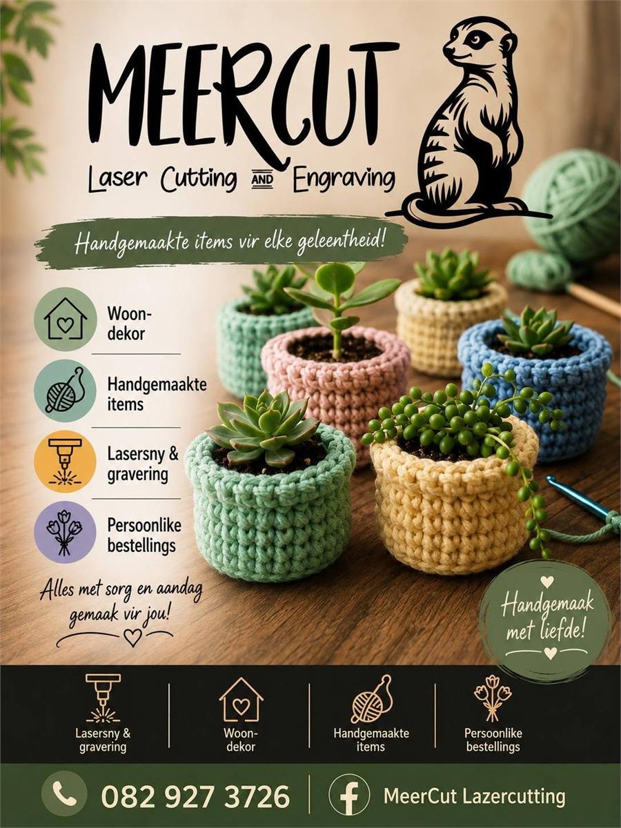 Crochet planter bases
