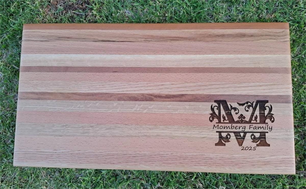 Family keepsake board